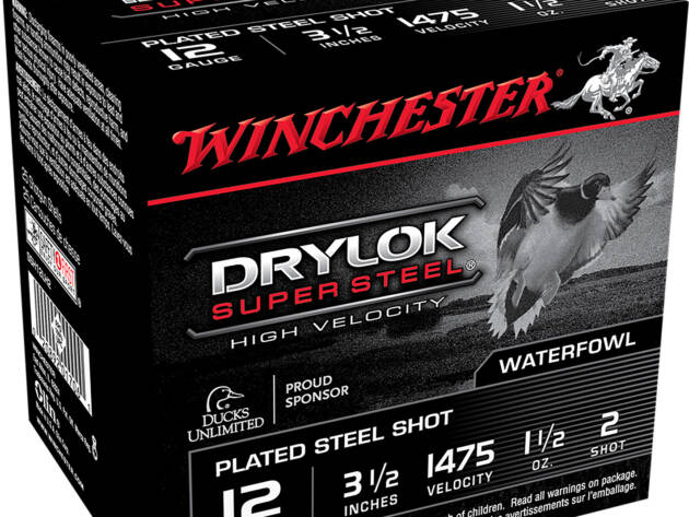 Winchester Ammo SSH12LH2 Drylok Super Steel High Velocity 12Gauge 3.50" 1 1/2oz 2Shot 25 Per Box/10 Case