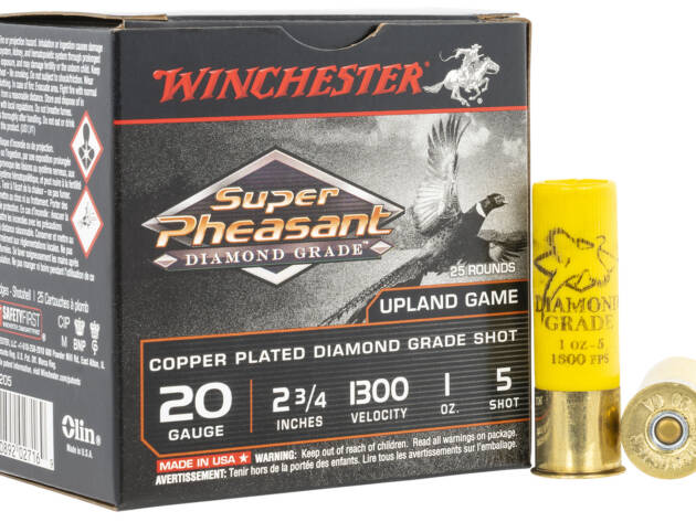Winchester Ammo SPDG205 Super Pheasant Diamond Grade 20Gauge 2.75" 1oz 5Shot 25 Per Box/10 Case