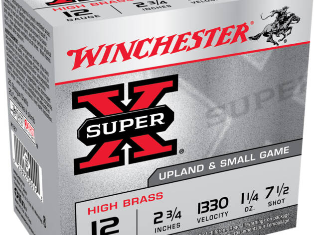 Winchester Ammo X127 Super X Game Load High Brass 12Gauge 2.75" 1 1/4oz 7.5Shot 25 Per Box/10 Case
