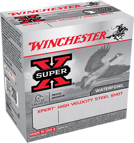 Winchester Ammo WEX12HBB Super X Xpert High Velocity 12Gauge 2.75" 1 1/8oz BBShot 25 Per Box/10 Case