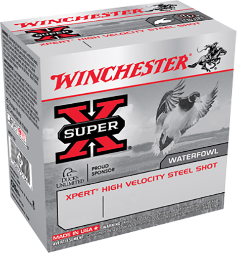 Winchester Ammo WEX123H1 Super X Xpert High Velocity 12Gauge 3" 1 1/4oz 1Shot 25 Per Box/10 Case