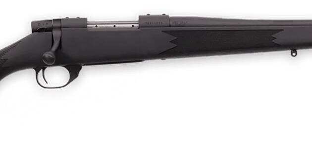 Weatherby VYT350NR0O Vanguard Synthetic Compact 350 Legend 4+1 20" Matte Blued Barrel, Matte Blued Steel Receiver, Monte Carlo Black Synthetic Stock Right Hand