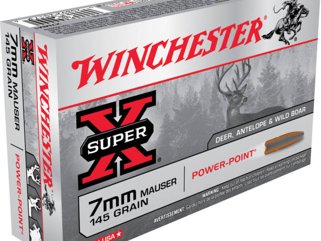 Winchester Ammo X7MM1 Super X  7mmMauser 145gr Power Point 20 Per Box/10 Case