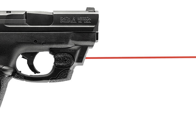 LaserMax CFSHIELD S&W Centerfire Laser  Red Laser Shield/Shield M2.0 Black