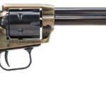 Heritage Mfg RR22CH6 Rough Rider 22 LR 6 Shot, 6.50" Black Oxide Steel Barrel, Simulated Case Hardened Zinc Alloy Frame, Black Oxide Cylinder, Camo Laminate Grip, Manual Safety, Exposed Hammer