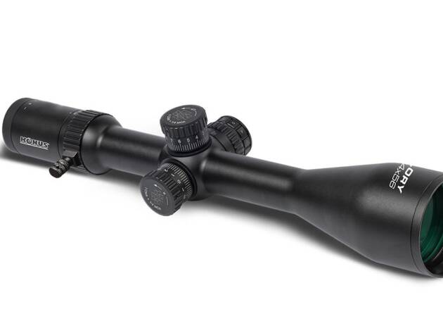 Konus Glory Rifle Scope 3-24x56mm FFP 30mm Blue/Red Fine Crosshair Illum