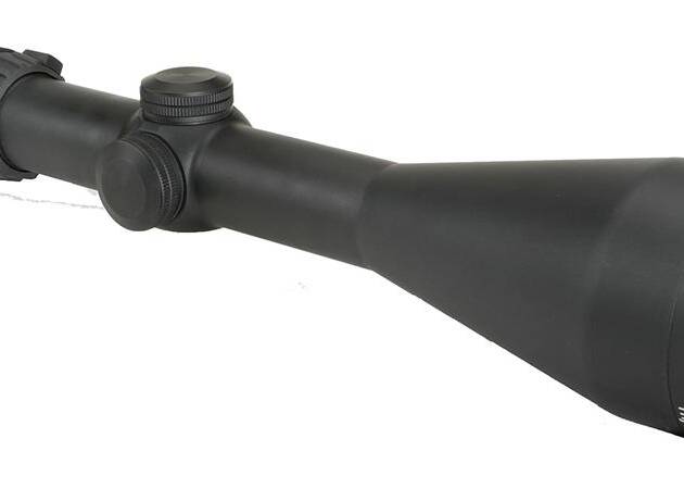 AccuPoint 2.5-10x56 Riflescope w/ BAC Red Triangle Post Reticle 30mm Tube