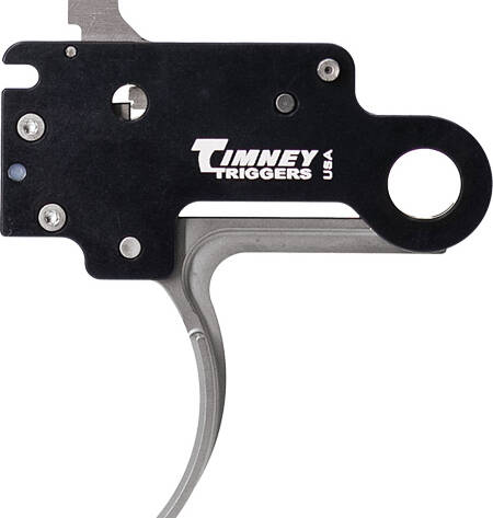 TIMNEY TRIGGER BARRETT MRAD - NICKLE PLATED 1.5-4LB PULL