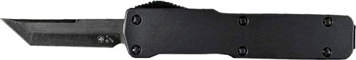 TEMPLAR KNIFE CALI LEGAL OTF - BLACK ALUMIN 1.8" D2 BLK TANTO
