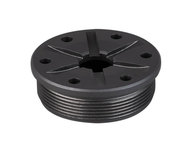 SilencerCo AC5124 Bravo Front Cap 30 Cal Fits Matte Black