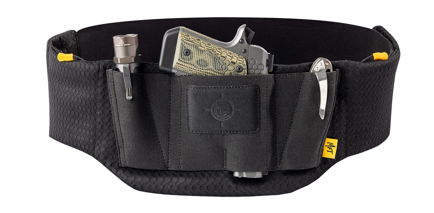 Mission First Tactical H6BB1 Belly Band Black 26"-52" Mesh