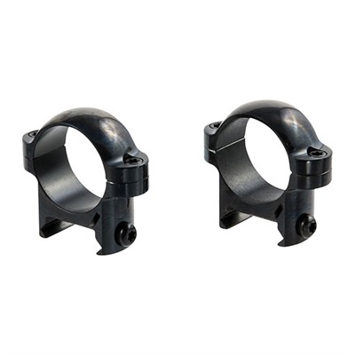 ZEE RINGS 1'' LOW STEEL RINGS GLOSS BLACK