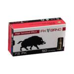 F9 Ammunition 7.5 FK (50/BOX) 101 Grain Solid Copper Monolithic W Flat Nose
