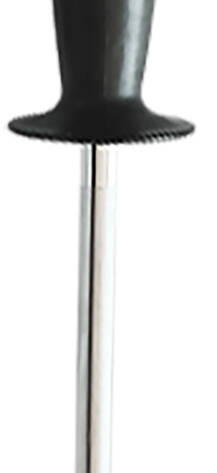 AccuSharp 034C Sharpening Steel  9" Diamond Steel Black Overmolded Rubber Handle Steel
