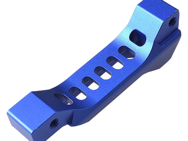 Strike Industries BTGFANGBLU Fang Trigger Guard Blue Aluminum For AR-Platform