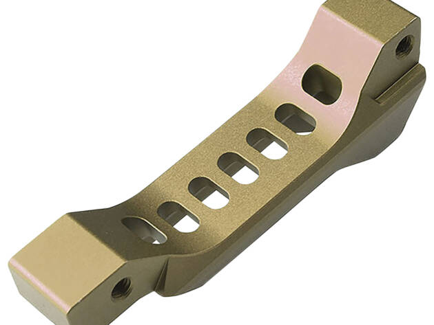 Strike Industries BTGFANGFDE Fang Trigger Guard Flat Dark Earth Aluminum For AR-Platform