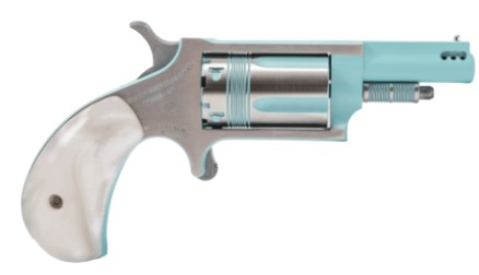 IRIS .22 Mag 1.63" SS/Turq Pearl Grips 5-rd