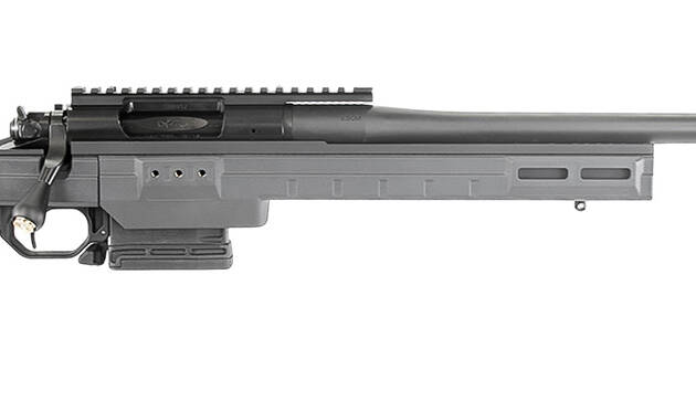 Larue Tactical LTKRGSIETE65CM23GRY Siete 6.5 Creedmoor 23" Threaded Barrel, Picatinny Rail Receiver, Larue KRG Bravo Gray Polymer Chassis