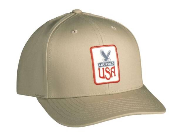 Leupold Eagle Badge Trucker Cap Khaki