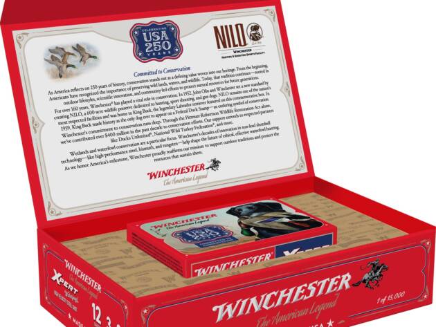 Winchester Ammo WEX12250 USA 250th Commemorative Box Series 12Gauge 3" 1 1/8oz 2Shot 10 Per Box/6 Case
