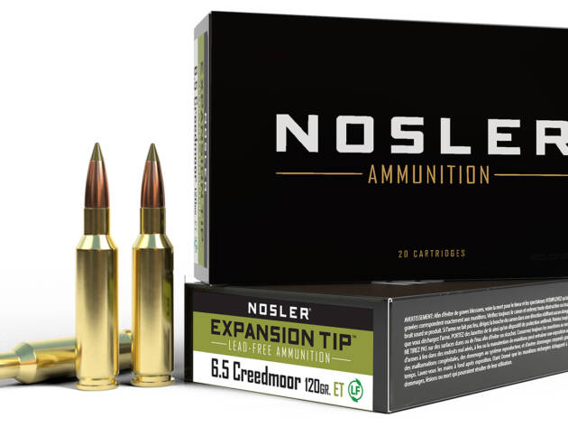 Nosler 40398 E-Tip  6.5Creedmoor 120gr E Tip Lead Free 20 Per Box/10 Case