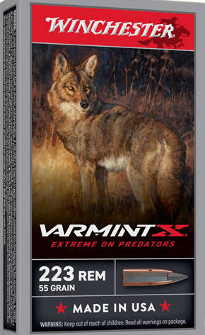 WINCHESTER VARMINT-XP 223 REM - 55GR EXTREME PT 20RD 10BX/CS