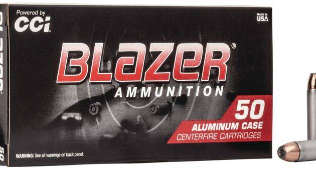 CCI Blazer Aluminum Handgun Ammunition .357 Mag 158 gr JHP 1150 fps 50/ct