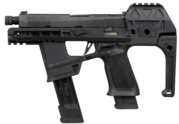 P320 FLUX TACOPS 9mm 5.5" TB Blk (2)30 (2)21