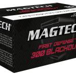 Magtech 300BLKB Tactical/Training 300Blackout 123gr Full Metal Jacket 50 Per Box/20 Case