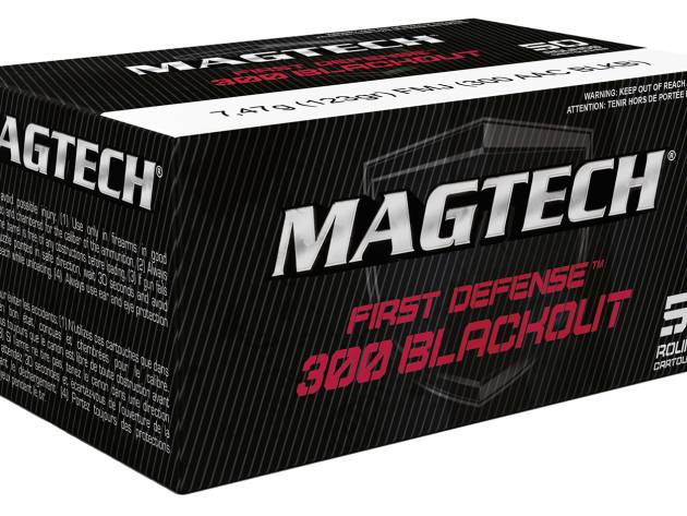 Magtech 300BLKB Tactical/Training  300Blackout 123gr Full Metal Jacket 50 Per Box/20 Case