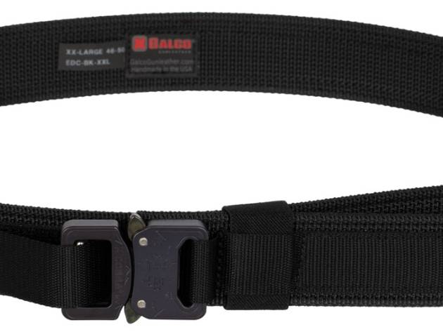 Galco EDCBKXXL Everyday Carry  Black Nylon 46"-50" 1.50" Wide Buckle Closure
