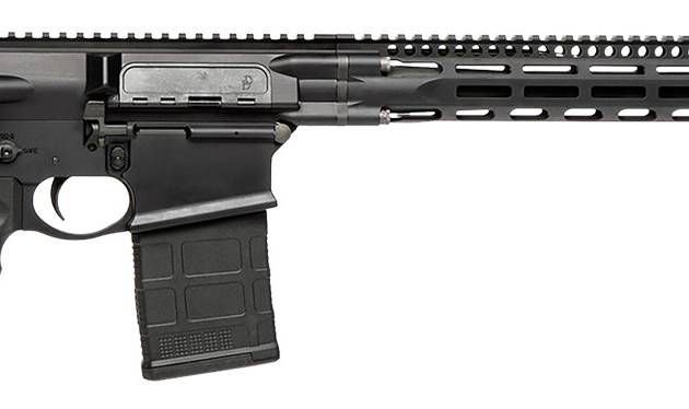 Daniel Defense 0215813210067 DD5 V4 *CO Compliant 7.62x51mm NATO 18" No Magazine Black Hard Coat Anodized Black Phosphate 6 Position w/SoftTouch Overmolding Stock Black Polymer Grip