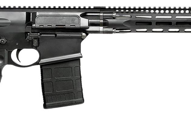 Daniel Defense 0215707258055 DD5 V3 *CA Compliant 7.62x51mm NATO 16" 10+1 Black Hard Coat Anodized Black Phosphate 6 Position w/SoftTouch Overmolding Stock Black Polymer Grip