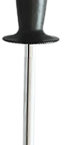 AccuSharp 034C Sharpening Steel  9" Diamond Steel Black Overmolded Rubber Handle Steel