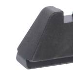 AmeriGlo GL507 Optic Compatible Sight Set for Glock 5XL Tall Serrated Front Sight-Black Rear Sight