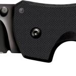 Cold Steel CS27BS Recon 1 4" Folding Spear Point Plain DLC Coated American S35VN Blade/Black G10 Handle Includes Pocket Clip