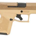 Taurus 1GX4M931ET GX4 Micro-Compact 9mm Luger 11+1 3.06" Black Barrel, Tan Cerakote Serrated Slide, Coyote Tan Stainless Steel Frame