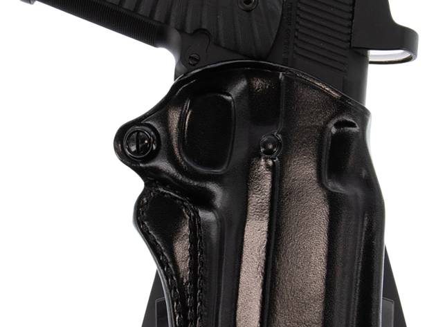 Galco SM2-266RB Speed Master 2.0 OWB Black Leather Paddle Fits Kimber/Springfield 1911 4", Colt/SW1911SC/Para USA 4 1/4" Right Hand