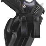 Galco SUM270B Summer Comfort IWB Black Leather Belt Loop Fits Browning Hi-Power/Springfield SA-35/Girsan MC P35/Match Right Hand