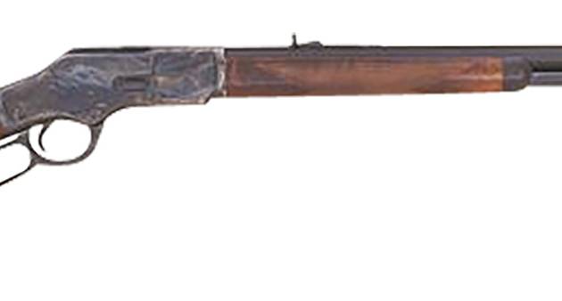 Cimarron CA277 1873 Deluxe Full Size 45 Colt (Long Colt) 12+1 24" Blued Octagon Barrel, Color Case Hardened Stainless Steel Receiver, Fixed w/Pistol Grip Walnut Stock, Right Hand