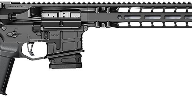 Radian Weapons R0259 Model 1 Carbine *CA Compliant 223 Wylde 10+1 16", Radian Black Billet Rec/M-Lok Handgaurd, Paddle Grip & Fixed CTR Stock, Dead Air Keymo Flash Hider, Ambi Controls, Vertex Trigger