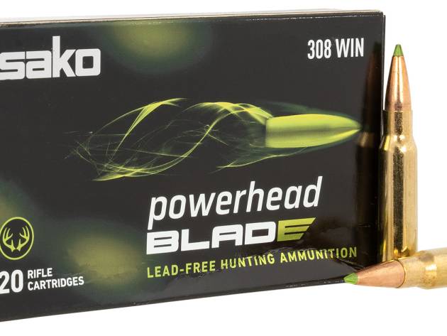 SAKO (TIKKA)  PowerHead Blade 308Win 162gr 20 Per Box/10 Case