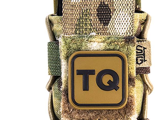 High Speed Gear 11TQ00MC TACO  Tourniquet Pouch, Multi-Cam Nylon with Velcro Closure, Fits MOLLE, Compatible with Most Windlass-Style Tourniquets, Includes TQ Patch
