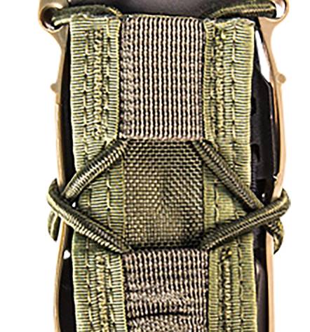 High Speed Gear 11PT00OD TACO Mag Pouch Single, OD Green Nylon, Mounts to MOLLE & 2" Wide Belts