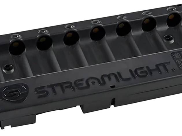 Streamlight 20234 8-Unit Bank Charger  Black SL-59/CR123A Battery 100V/120V/AC