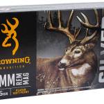 Browning Ammo B192600071 Silver 7mmRem Mag 175gr Plated Soft Point 20 Per Box/10 Case