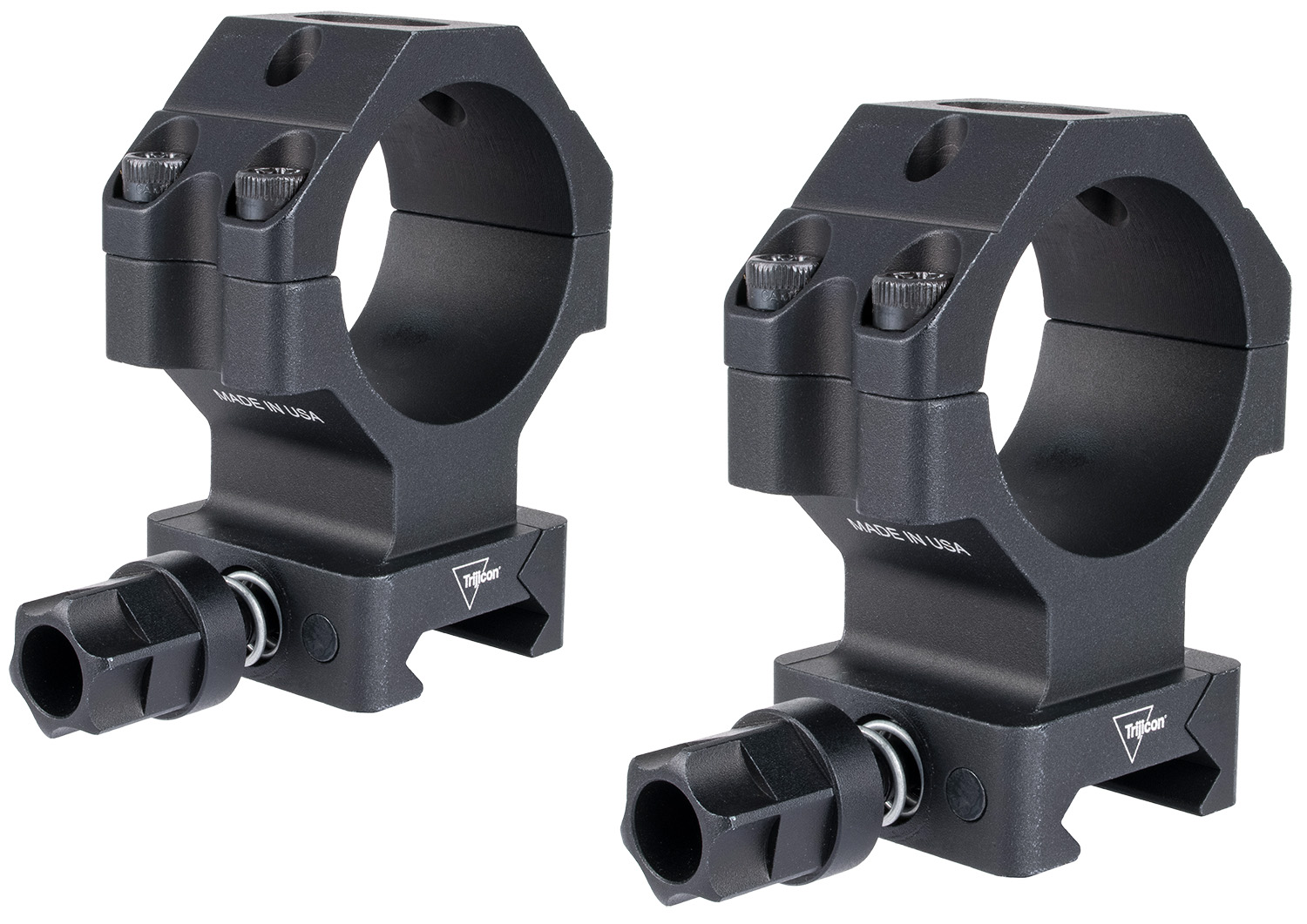 Trijicon AC22075 Scope Rings with Q-LOC Technology Matte Black 35mm Extra High