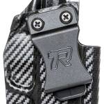 Rounded Gear SSRP365XMACROCFRHVAR Kydex IWB Black Kydex Fits Sig P365 X Macro Belt Clip Right Hand