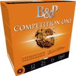 B&p Ammunition 12B1CP75 Competition One 12Gauge 2.75" 1oz 7.5Shot 25 Per Box/10 Case