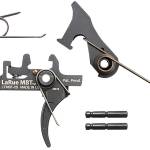 Larue Tactical LTMBT2S MBT-2S Black Two-Stage Curved Fits AR10/AR15